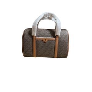 New Michael Kors Brown Monogram Handbag